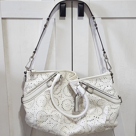 Coach Madison Laser Cut Sophia Satchel - Picture 4 of 10